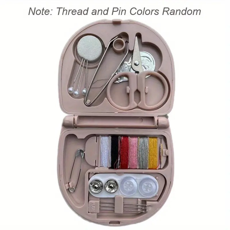 1pc Mini Sewing Kit, Cute And Convenient Small Needle Bag, Button Mini  Scissors Thread, Home Sewing Tool Combination Set