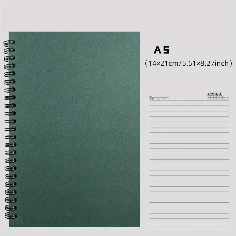 Kraft Spiral Notebook A5