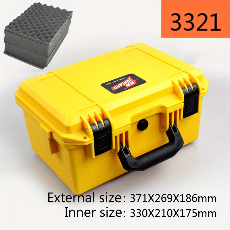 Portable Plastic Safety Protection Box Instrument Case - Temu Canada