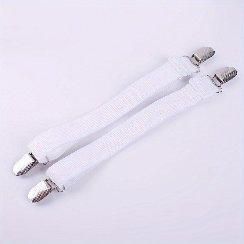 4pcs Elastic Bed Sheet Grippers Non-slip Mattress Cover Holders