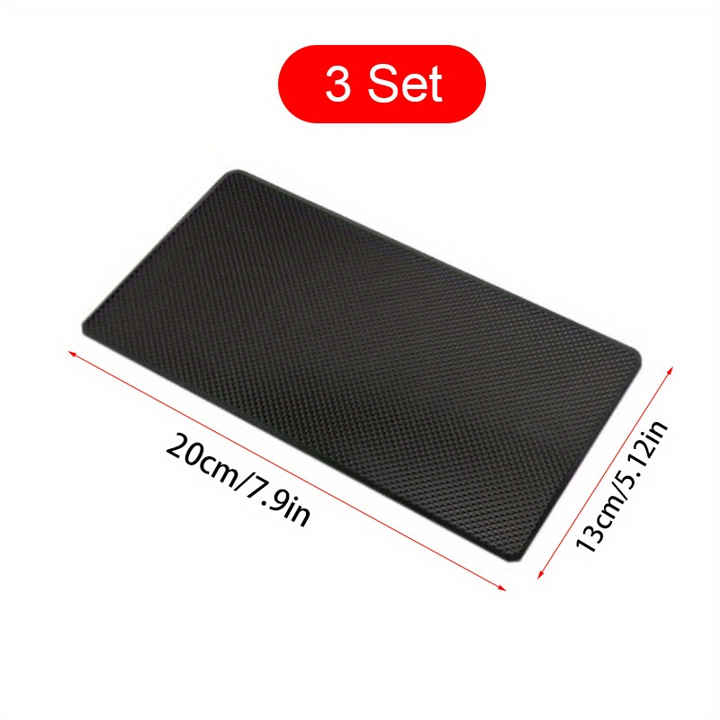 Mobigear Sticky Anti-Slip Mat - Support Voiture Tableau de bord Noir 535528  