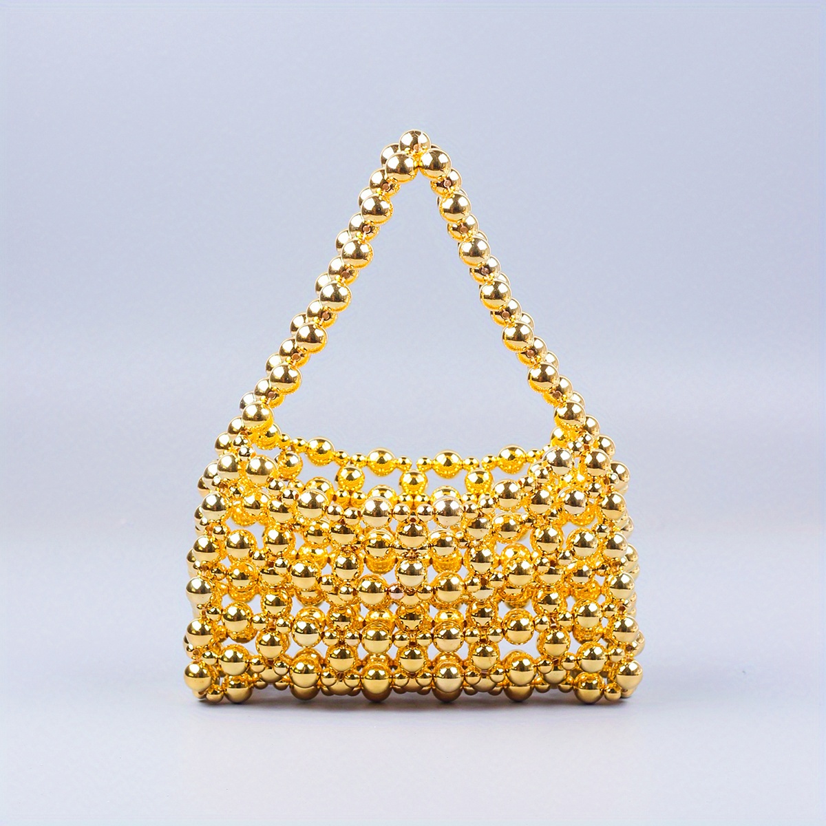 Hollow Out Beaded Evening Bag