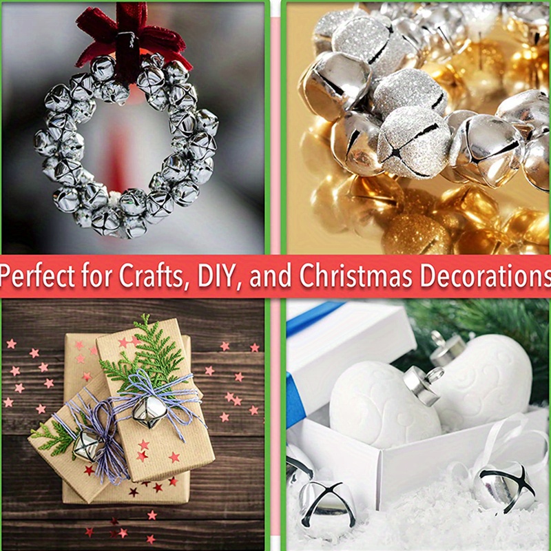 Large Jingle Bells Jingle Bells For Crafts Jingle Bells Bulk - Temu