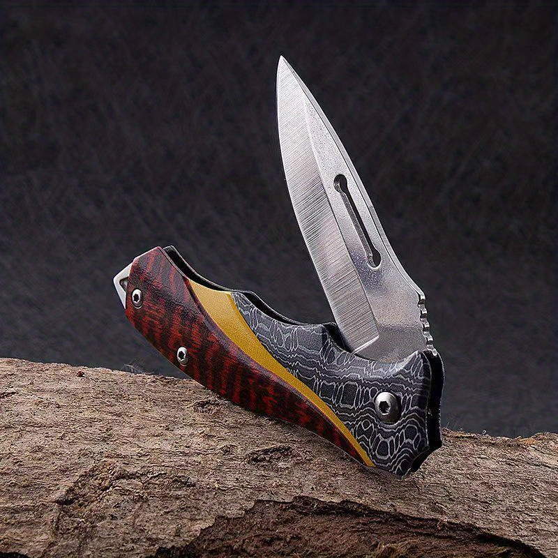 Portable Outdoor Pocket Knife For Men And Women Edc Utility Temu