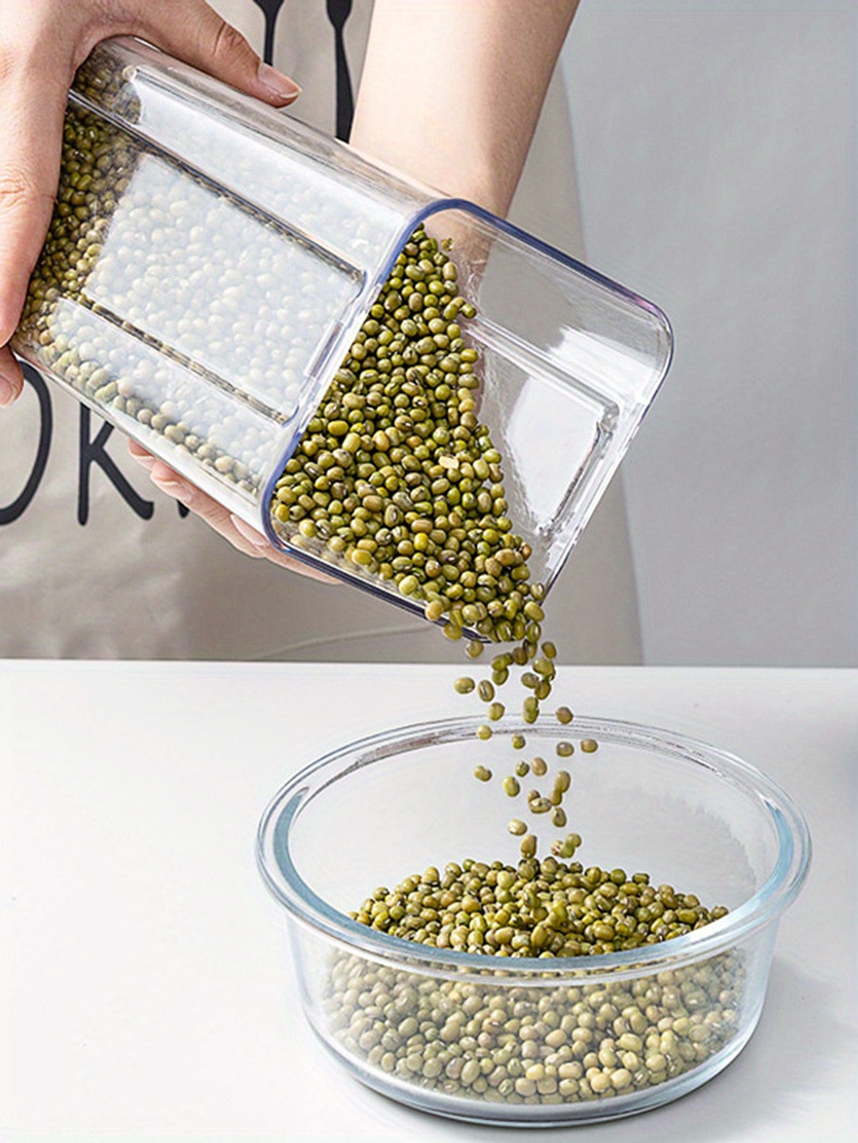 Sealed Jar Grain Oat Coffee Bean Kitchen Storage Box Temu