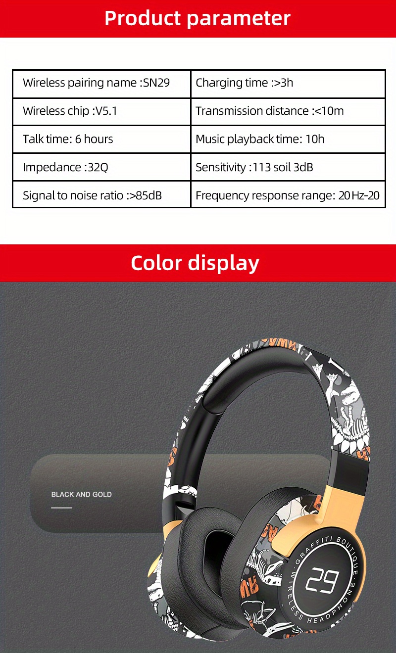Noise Canceling Wireless Headphones - Image 6