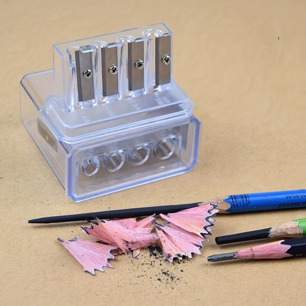 4 in 1 Pencil Sharpener Special Charcoal Pen 14b Special Temu