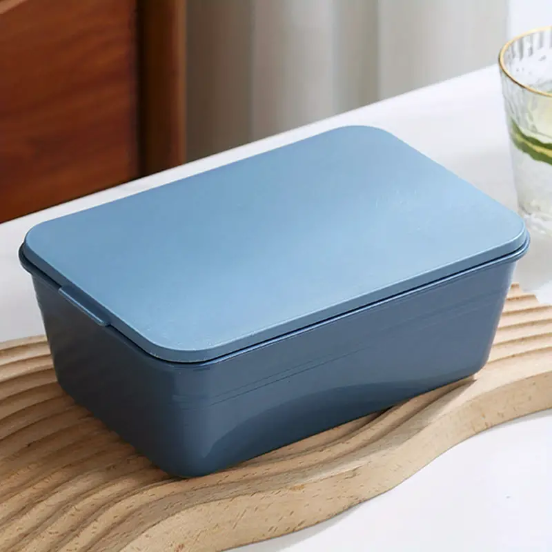 Tupperware Lunch N Things Divided Container Craft Storage Organizer Blue 
