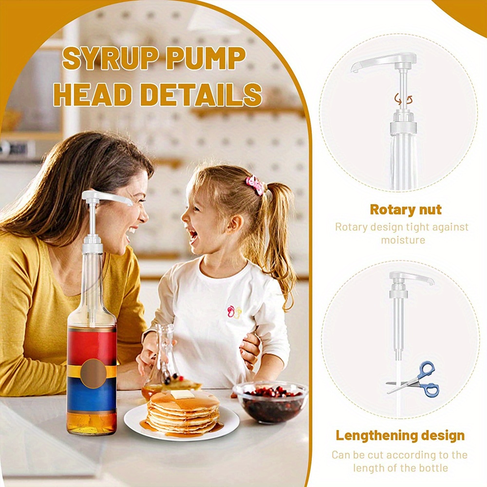 Syrup Pump Coffee Syrup Pump Fits 28 400 Skinny Syrup Pump Temu