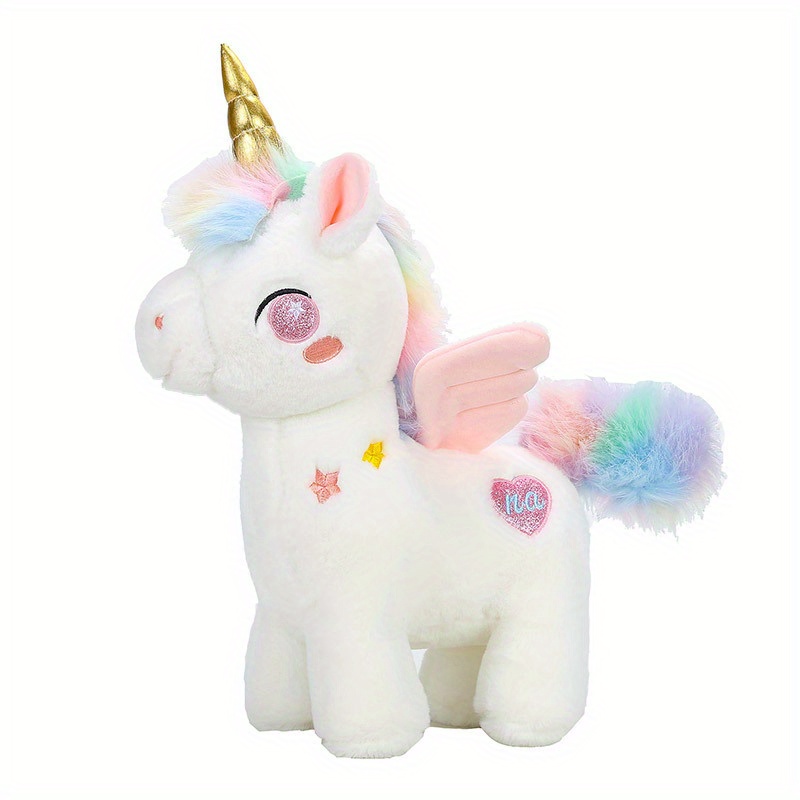 Unicorn Stuffed Animals Unicorn Toys Cute Stuffed Unicorn - Temu