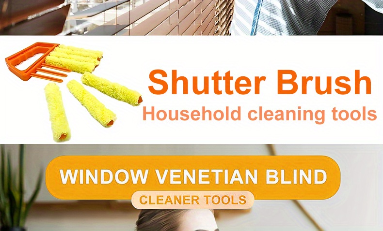 Window Venetian Blinds Cleaning Tools Window Blinds Dusting - Temu