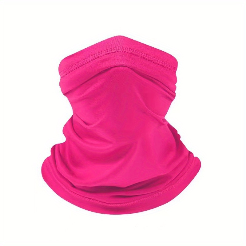 2pcs Summer Neck Gaiter Sunscreen Uv Protection Face Mask For