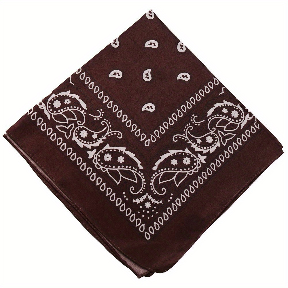 55 55cm multifunctional paisley hip hop scarf street dance - Temu