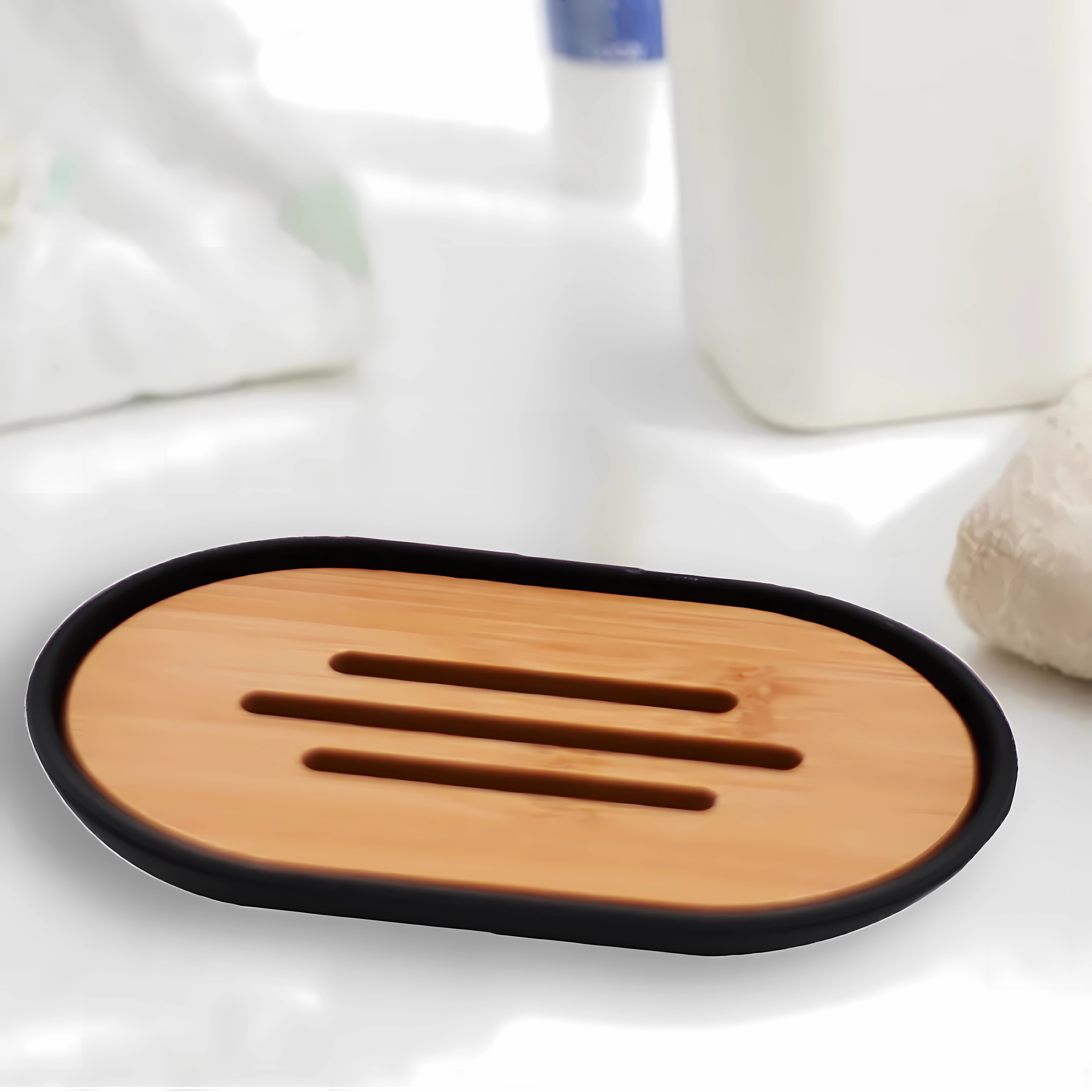 1pc Simple Soap Drain Rack, Soap Holder For Home Bathroom