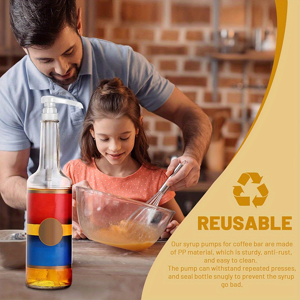 Syrup Pump Coffee Syrup Pump Fits 28 400 Skinny Syrup Pump Temu