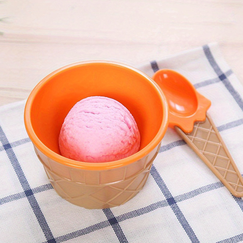 Set, Macaron Ice Cream Paper Plate Set, Ice Cream Themed Party