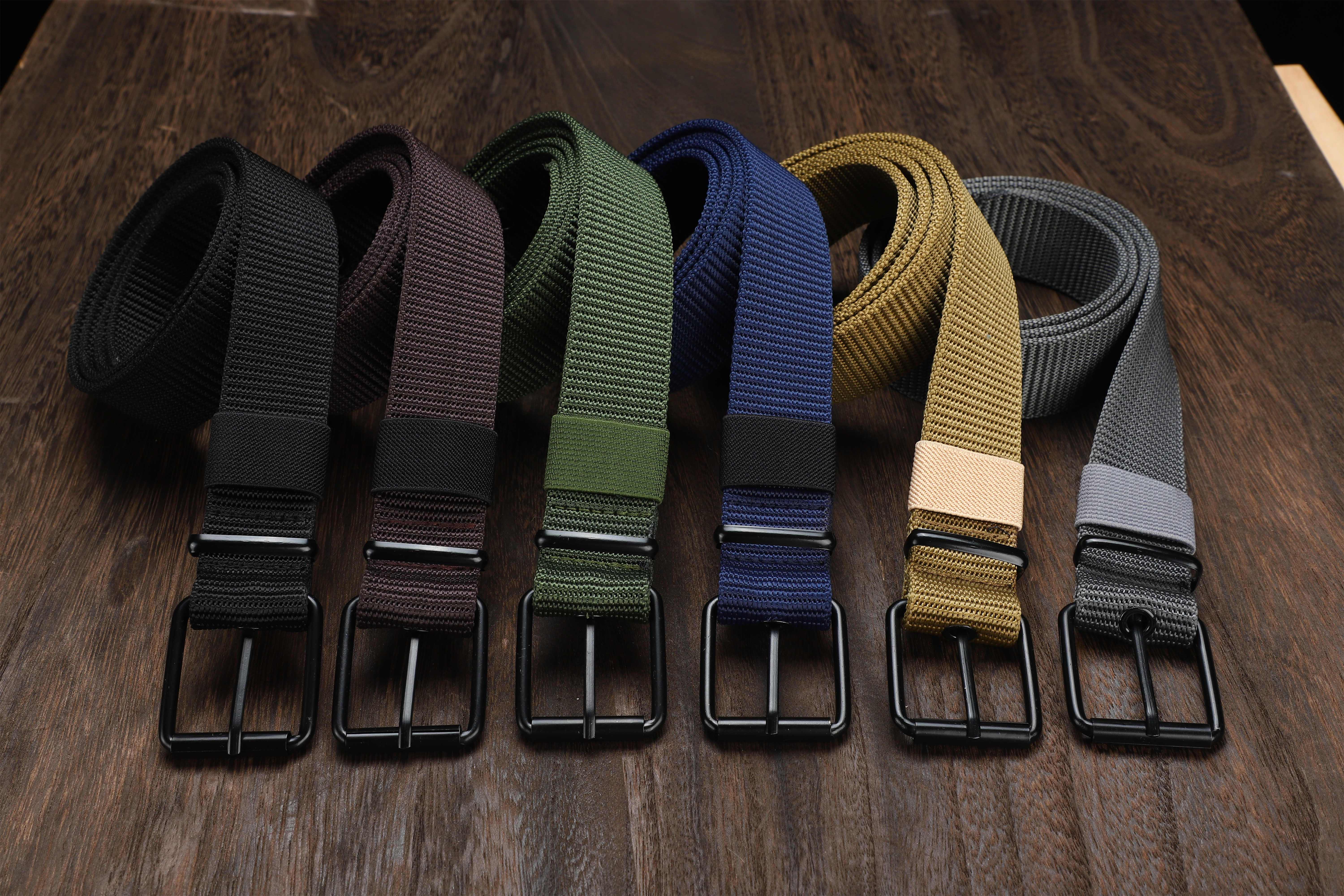 Porous Canvas Belt Mens Pin Buckle Leather Belt All Match Jeans Belt  Military Training Extended Mens Trendy Belt For Student Youth Ideal Choice  For Gifts, Shop On Temu And start Saving