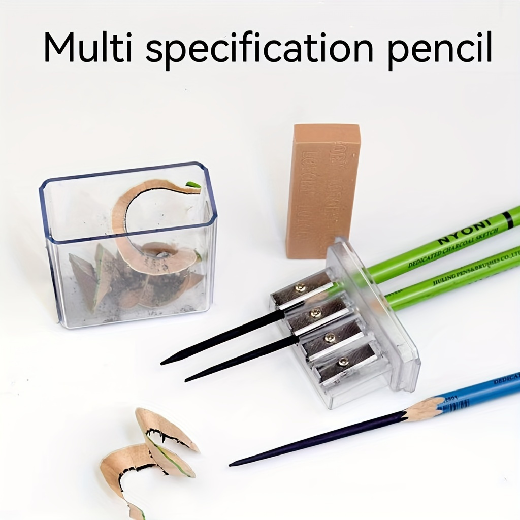 4 in 1 Pencil Sharpener Special Charcoal Pen 14b Special Temu