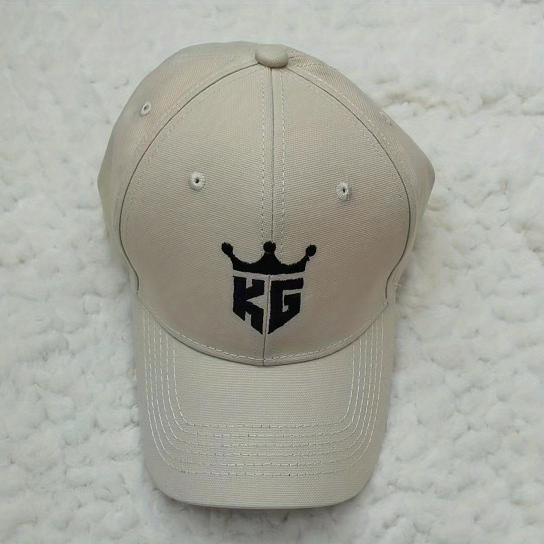 Cotton Crown KG Embroidery Men's Baseball Cap