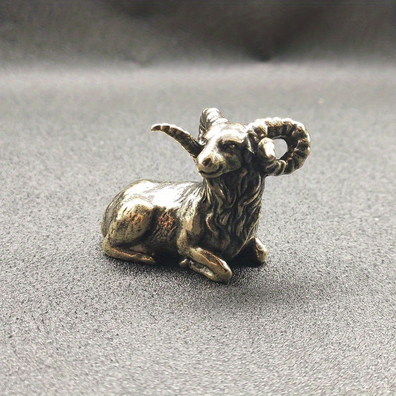 Antique Miscellaneous Bronze Ware Copper Cast Antelope Goat - Temu
