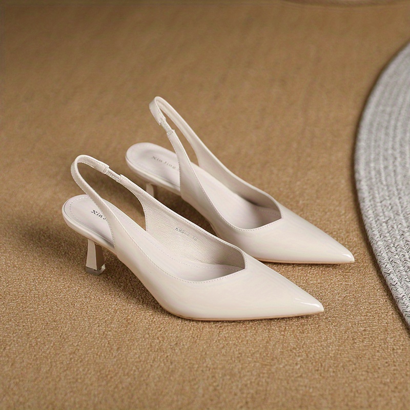 Very white clearance heels