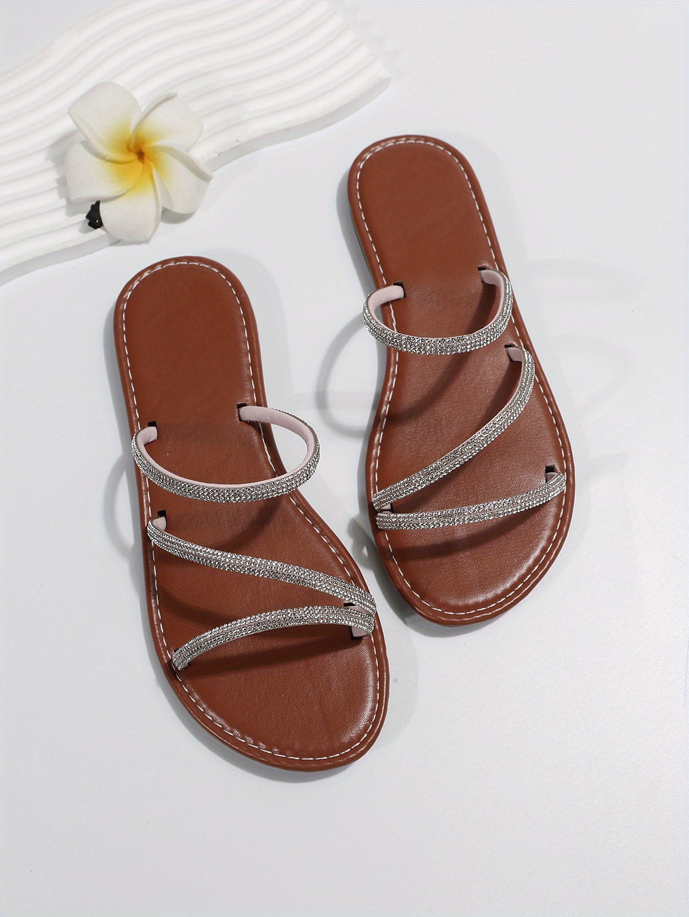 Sommermode High Heel Plateau-flip-flops Für Damen, Keil-tanga-sandalen