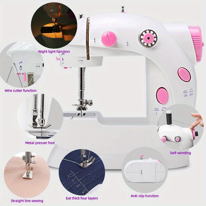 Lea Home Mini Portable Sewing Machine From Prym - Machinery & Software -  Accessories & Haberdashery - Casa Cenina