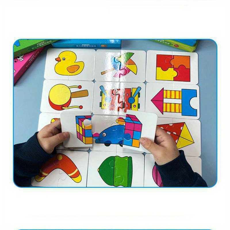 32 Pz./scatola Puzzle Abbinamento Animali Bambino Carte - Temu Italy