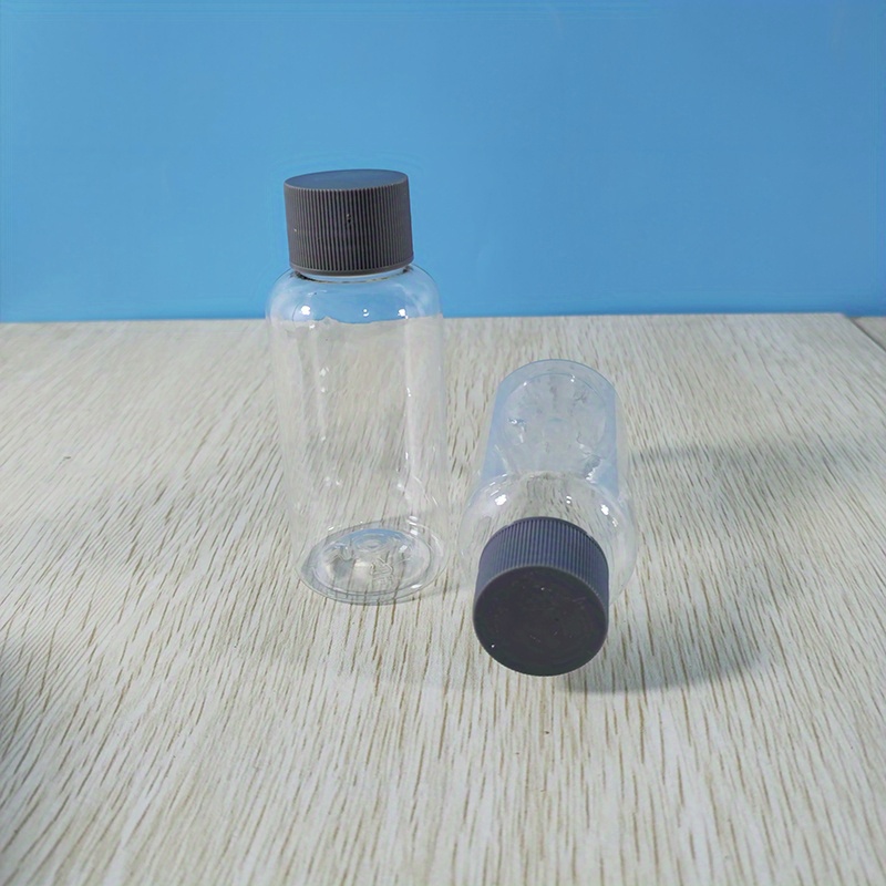 Refillable Bottle Set Transparent Plastic Liquid With - Temu