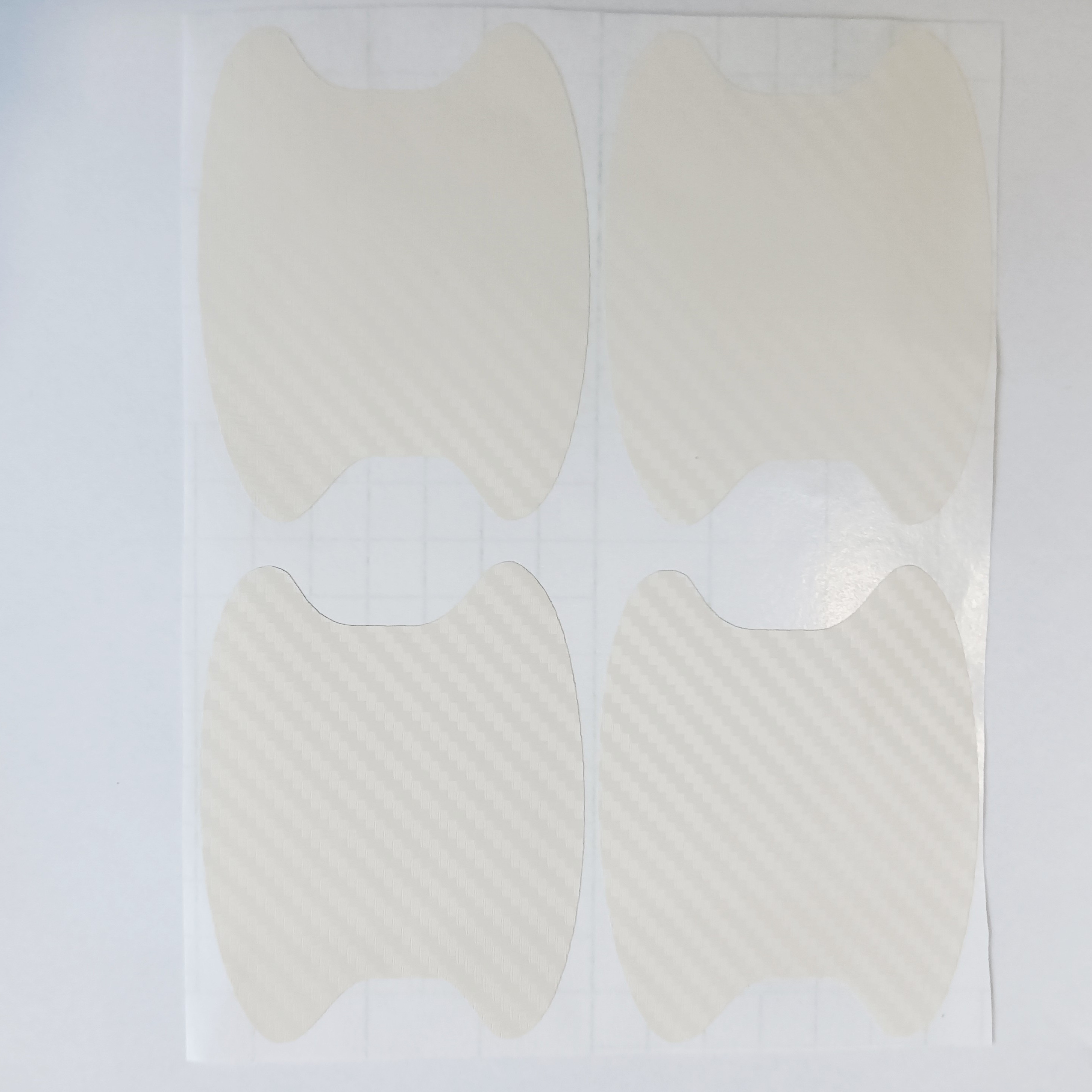 40pcs Car Door Sticker Scratches Resistant Cover Auto Handle