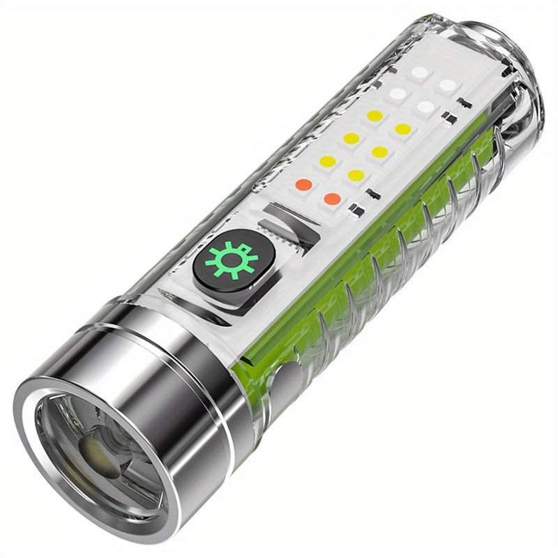 Powerful Xhp99 Led Flashlight Long Shot 18650 Torch With - Temu