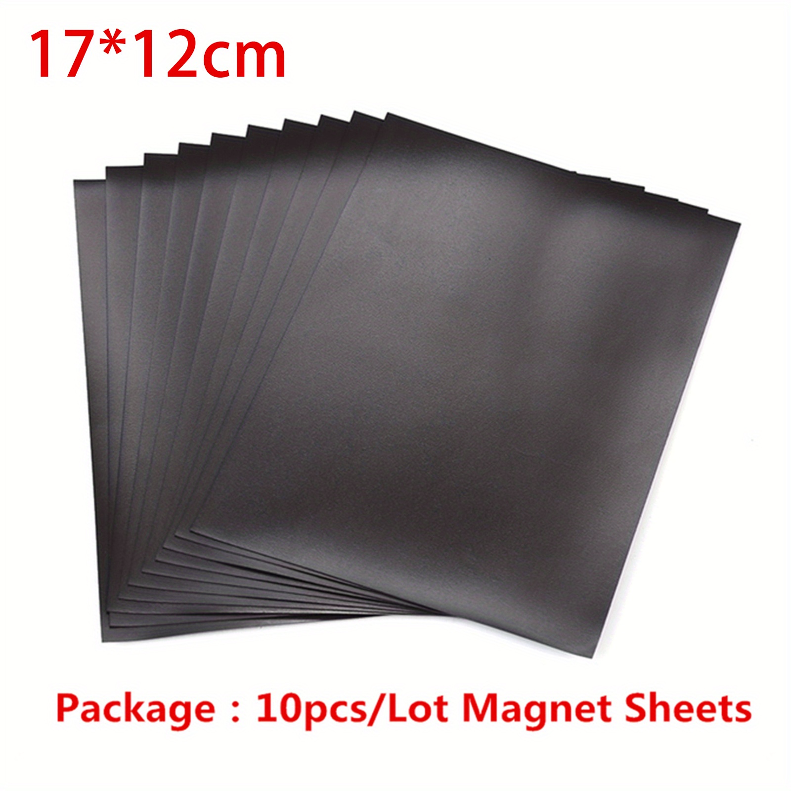 Craft Storage Box 0.8mm Double Sided Strong Magnetic Sheets Plastic  Envelopes Storage Kit For Stamps
