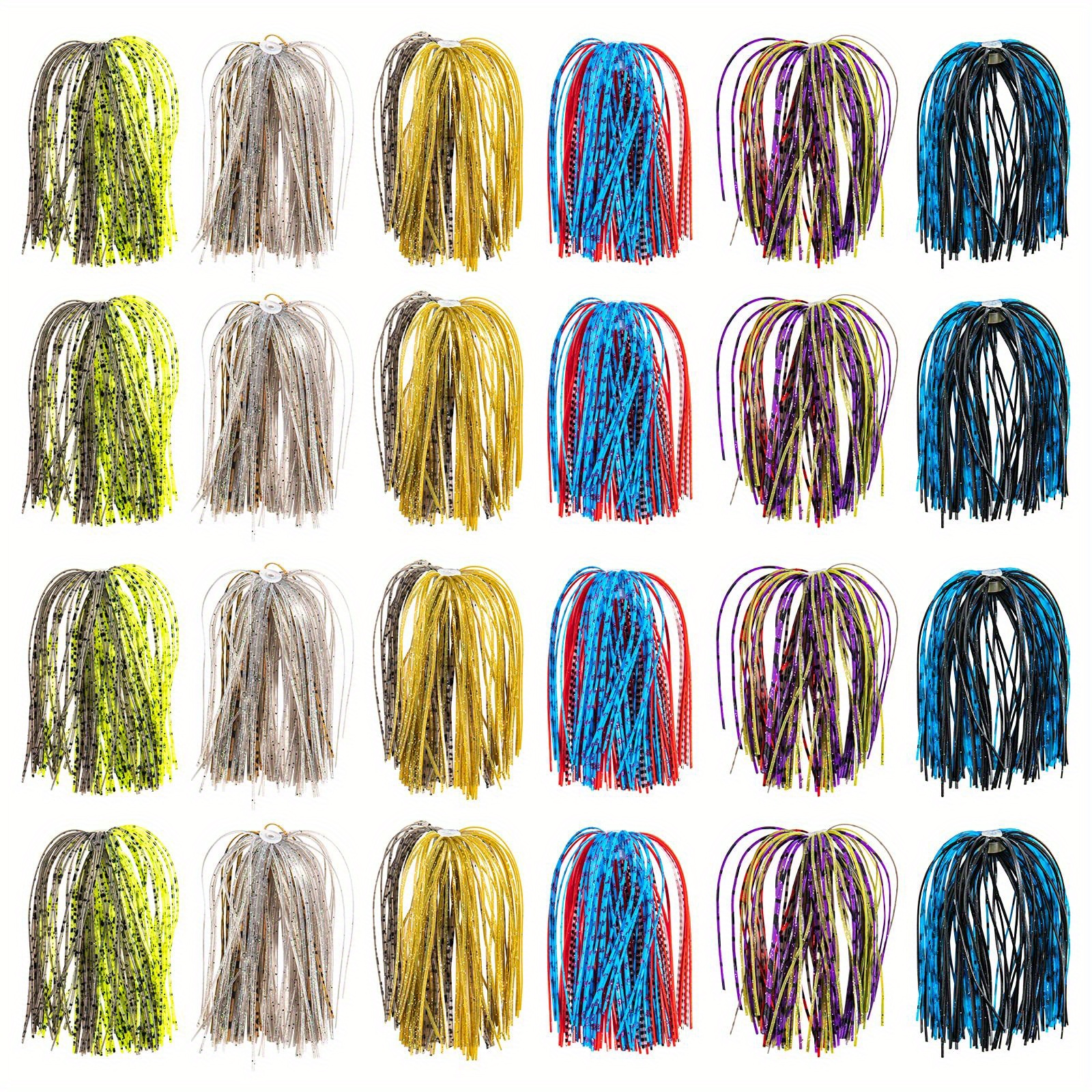 Streamlined Head Fishing Jigs With Guard And Silicone - Temu