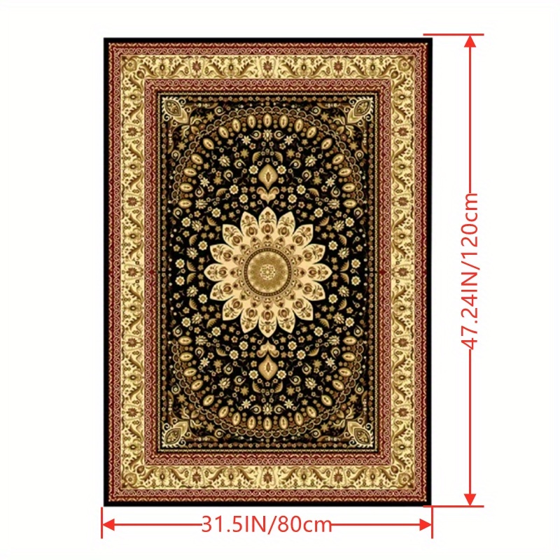 Welcome Door Mat Non slip Persian Style Front Door Outdoor - Temu