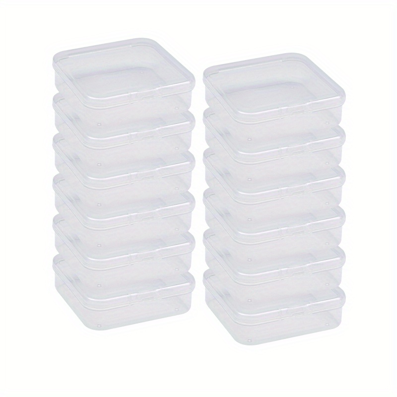 Mini Clear Plastic Organizer Boxes Perfect Storing Small - Temu Canada