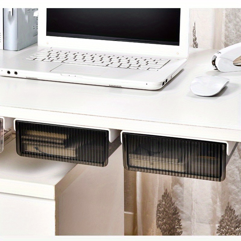 Organize Desk Adjustable Polished Hanging Drawer! Temu