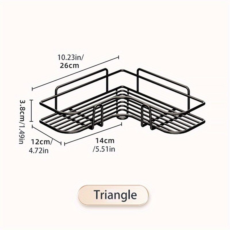 Rectangle Metal Shelves Multipurpose Kitchen Bathroom Shelf - Temu