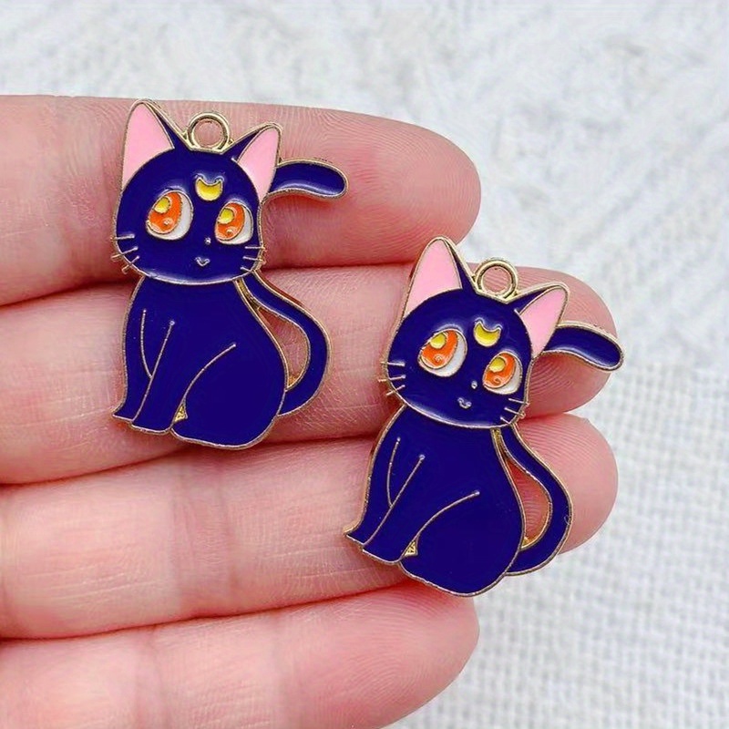 Cute Transparent Acrylic Cat Charms Pendants For Jewelry Making, Diy  Necklace Pendant Earrings, Diy Craft Accessories Keychain Materials - Temu  United Kingdom