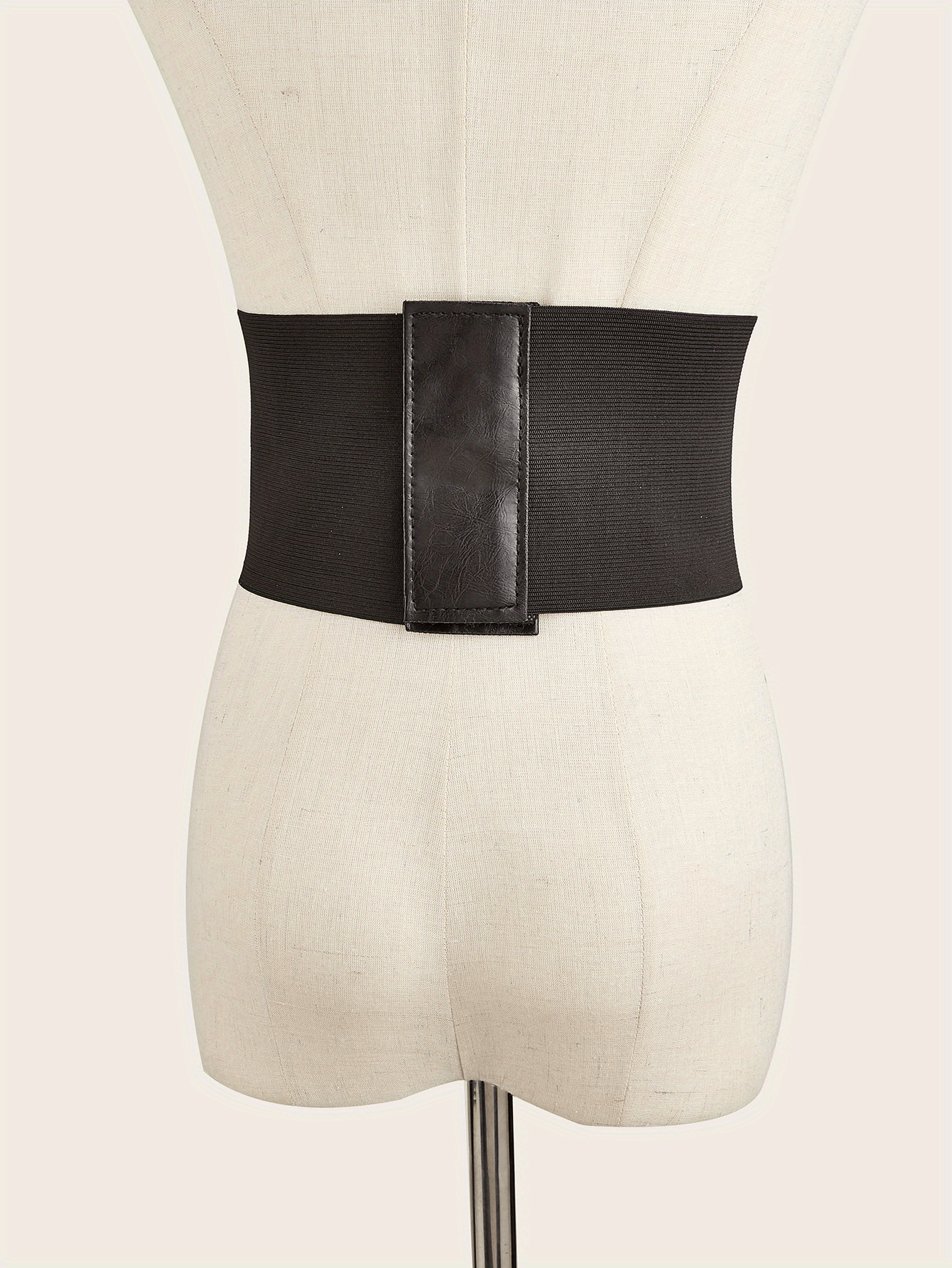 HANERDUN Lace-up Waspie Corset Belts for Women Elastic Waist Belt