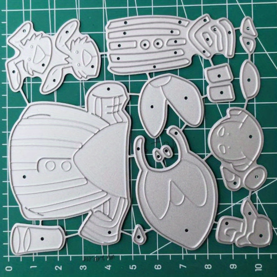 Grandfather Pattern Die Cuts For Card Making Cutting Dies - Temu