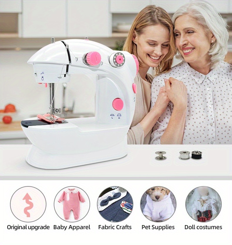 Mini Sewing Machine Kits Beginner 40 Stitch Automatic - Temu