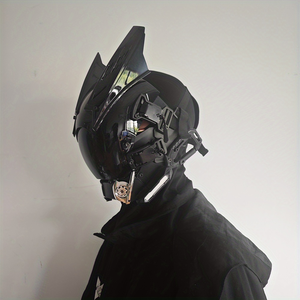 Maschera antigas da uomo Cyberpunk Hyper Detail Industrial Fantasy