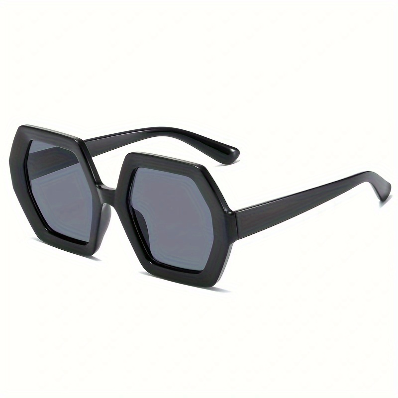 2pcs Men Square Frame Geometric frame black glasses Fashion