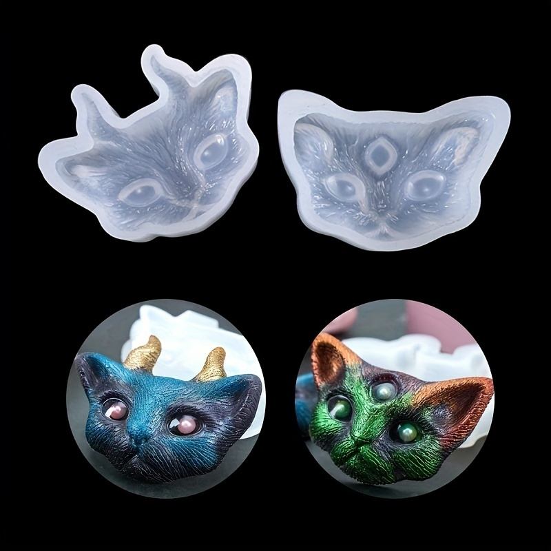 Resin Silicon Mold Lucky Cat Waving Cat Shaker Silicone Mold Ice Cube Mold  Resinmold 