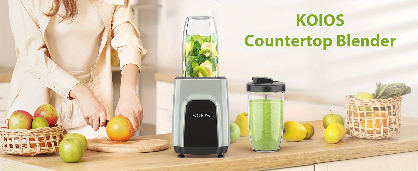 KOIOS 850W Personal Blender 11 IN 1 Kitchen for Shakes Smoothies Grinder  Juicer