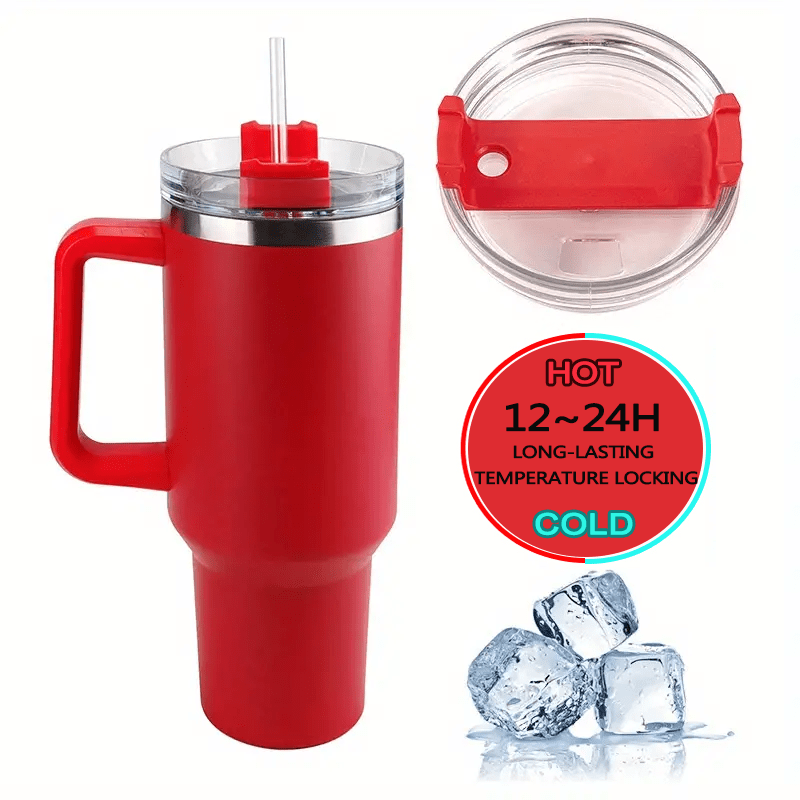 12oz 20oz Leak Proof Tumbler with Straw Stainless Steel Water Bottle Straw  Cup Coffee Mug Vacuum