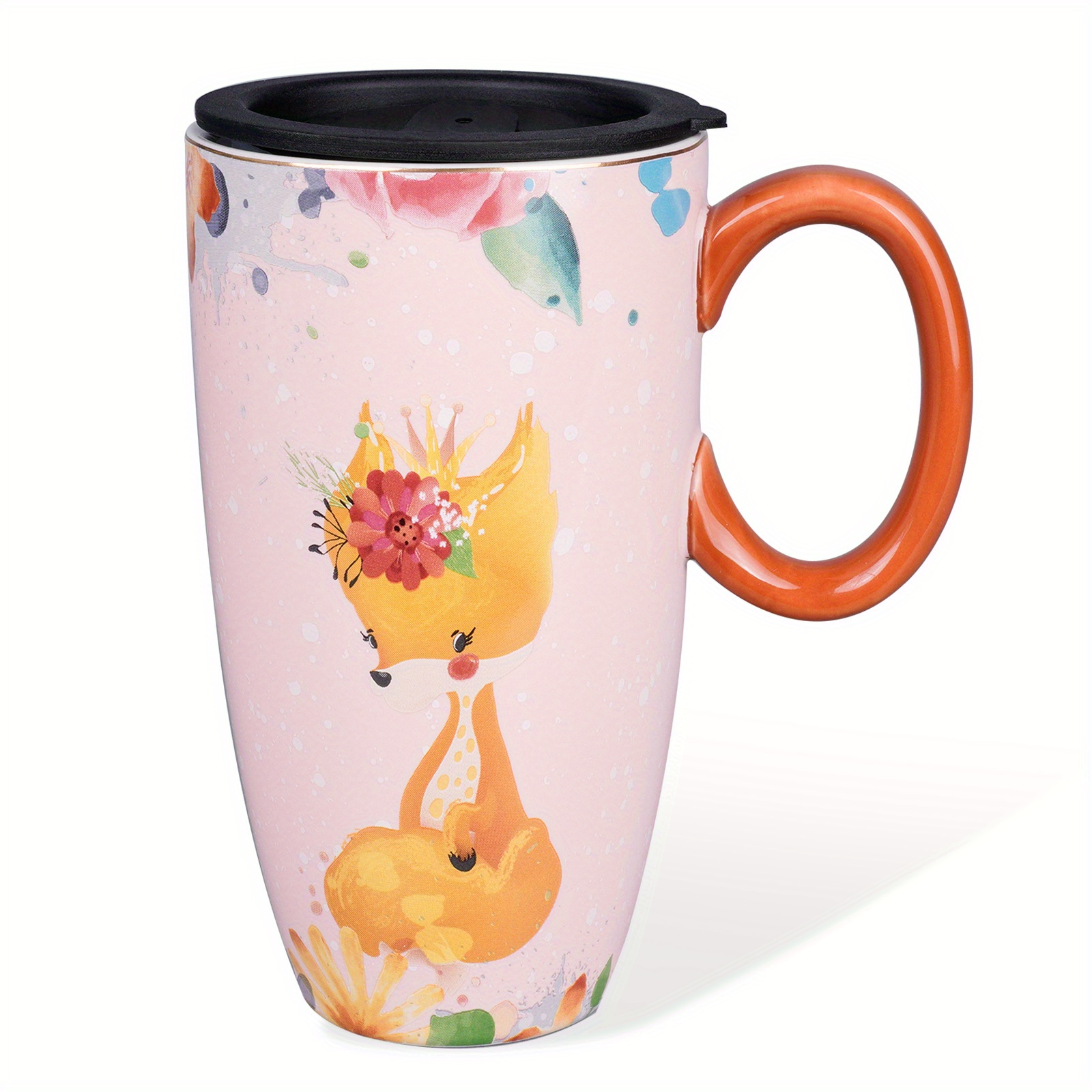 1 Unidad, Taza De Café De Animales De Dibujos Animados, Tazas De