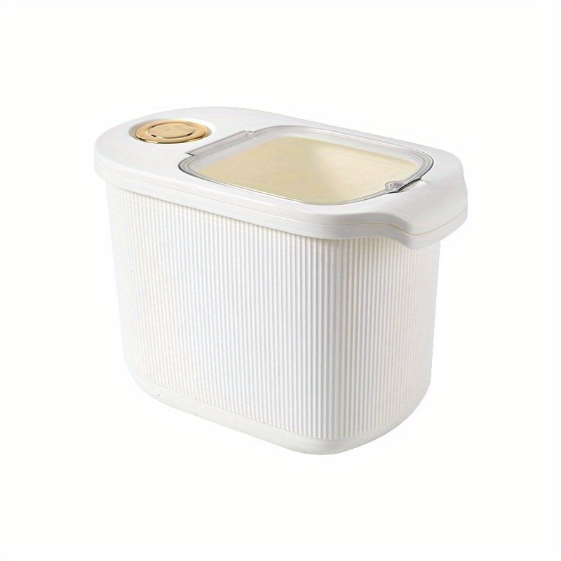 Rice Bucket Household Insect-proof Moisture-proof Sealed Rice Container  Large Rice Storage Box Rice Box Noodle Bucket Storage Container for  hotels,res