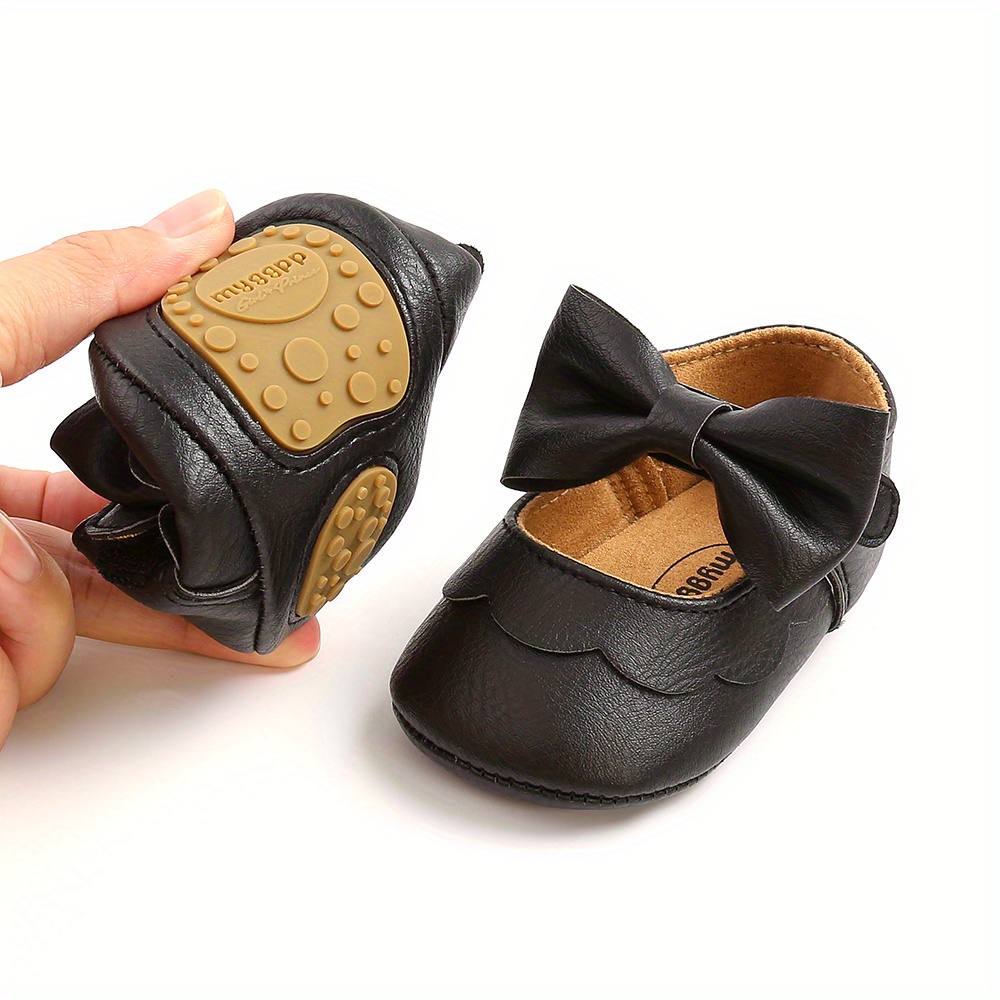 MYGGPP Flats For Infant Baby Girls, Dress Shoes Bowknot Princess