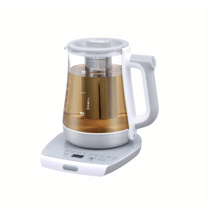 10 in 1 Smart Glass Tea Maker Kettle With Capacity For - Temu